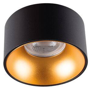Kanlux Kanlux 27575 - Beépíthető lámpa MINI RITI 1xGU10/25W/230V fekete/arany KX2420