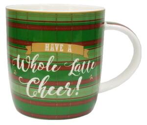Have a whole latte cheer bögre porcelán utánzatból, 320 ml - Silly Design