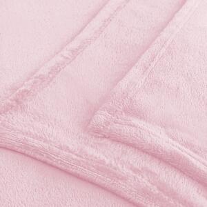 Mic világos rózsaszín mikroszálas takaró, 160 x 210 cm - DecoKing