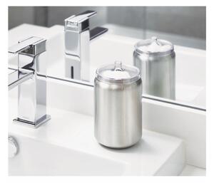 Ezüstszínű rozsdamentes acél fürdőszobai rendszerező vattakorongokhoz Austin – iDesign