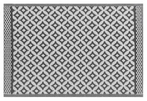 Fekete Geometrikus Mintás Kültéri Szőnyeg 120 x 180 cm THANE