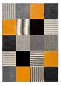 Gladys Lento narancssárga-szürke szőnyeg, 80 x 150 cm - Universal