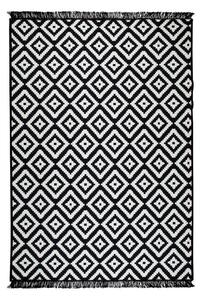 Helen fekete-fehér kétoldalas szőnyeg, 80 x 150 cm