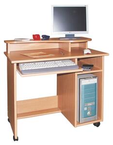 Basic számítógépasztal monitortartóval