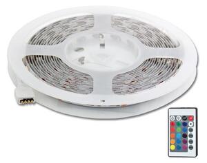 Ecolite Ecolite DX-SMD5050-RGB/5M - LED RGB szalag 5 m LED/72W/230V + távirányító EC0330
