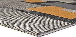 Leo Square szürke szőnyeg, 80 x 150 cm - Universal