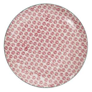RETRO tányér, piros 26 cm