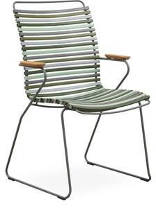 Click magas szék, multicolor zöld