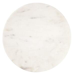 MARBLE márvány tál, fehér Ø 30cm