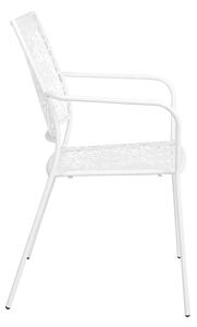 NANCY karfás szék, fehér