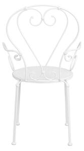 CENTURY karfás szék, fehér