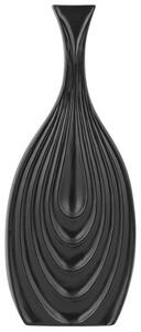 Kerámia Dekor váza 39 cm Fekete THAPSUS