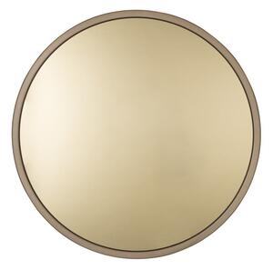 Bandit aranyszínű acél fali tükör, ø 60 cm - Zuiver