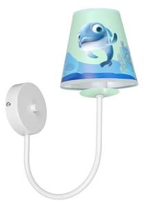Milagro Gyermek fali lámpa DOLPHIN 1xE14/40W/230V MI1370