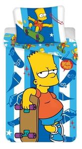 The Simpsons ágynemű (Bart, gördeszka)