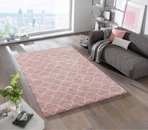 Luna rózsaszín szőnyeg, 120 x 170 cm - Mint Rugs