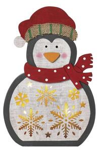 EMOS LED Karácsonyi dekoráció 5xLED/2xAA pingvin EMS711