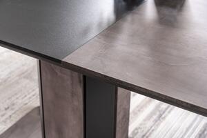 Hexon bővíthető étkezőasztal grafit 120-160cm