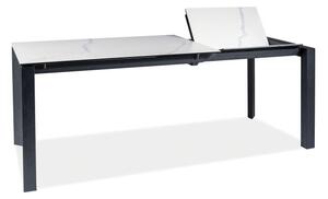 Metropol bővíthető étkezőasztal fehér 120-180cm