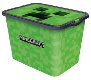 Minecraft műanyag tárolódoboz 23 L (játéktároló)