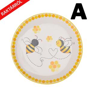 Honey méhecskés tányér 16cm kétféle