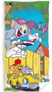 Tom és Jerry törölköző (kerítés)