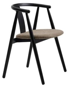 Fekete-bézs étkezőszék Relate – Unique Furniture