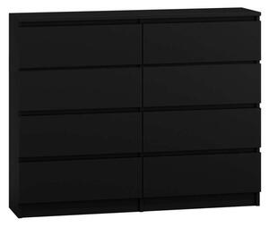 Baltrum M8 120 komód, fekete