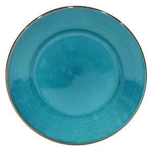Sardegna kék agyagkerámia tányér, ⌀ 30 cm - Casafina