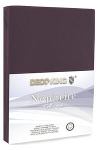 Nephrite barna gumis lepedő, 200/220 x 200 cm - DecoKing