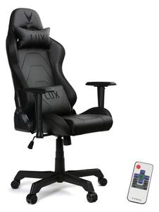 Platinet VARR Lux Gaming szék LED RGB hátvilágítással + távirányító fekete PL0305