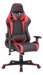 Platinet Gaming szék VARR Monaco fekete/piros PL0311