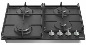 Gorenje G641EXB Beépíthető gáz főzőlap, 60 cm, 4 főzőzóna, Fekete