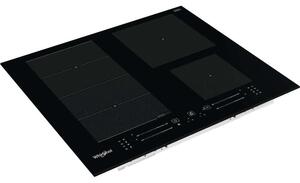 Whirlpool WF S4160 BF Beépíthető indukciós főzőlap, 59 cm, 4 főzőzóna, Chefcontrol, FlexiSide
