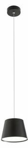 PESCAR modern LED függőlámpa fekete/fekete, 150cm
