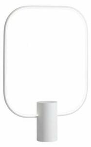 BUCLE Modern LED asztali lámpa fehér/fehér, 60cm