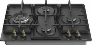 Gorenje GW6D42CLB Beépíthető gáz főzőlap, 60 cm, 4 főzőzóna, Fekete
