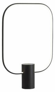 BUCLE Modern LED asztali lámpa fekete/fekete, 60cm