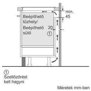 Bosch PXX675DC1E Beépített indukciós főzőlap, 60 cm, 4 főzőzóna, PerfectFry, Fekete
