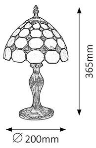 Rábalux 8072 Marvel Tiffany asztali lámpa