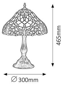 Rábalux 8090 Mirella Tiffany asztali lámpa