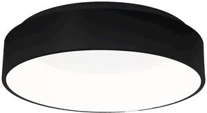 OHIO BLACK LED mennyezeti lámpa, matt fehér, matt fekete, 24W