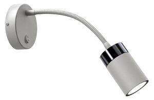 JOKER LED fali lámpa, fehér, ezüst, 8W