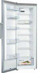 Bosch KSV33VLEP Serie 4 Egyajtós hűtőszekrény, 324L, M:176cm, VitaFresh fiók, E energiaosztály, Inox