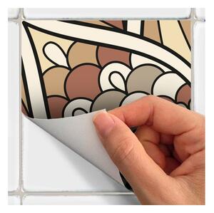 Wall Stickers Tiles Piura 24 db-os falmatrica szett, 10 x 10 cm - Ambiance