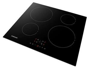 Samsung NZ64F3NM1AB/UR Beépíthető indukciós főzőlap, 59 cm, 4 főzőzóna, Gyerekzár, Fekete