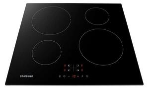 Samsung NZ64F3NM1AB/UR Beépíthető indukciós főzőlap, 59 cm, 4 főzőzóna, Gyerekzár, Fekete