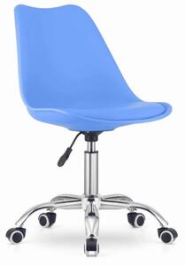 Irodai szék kék skandináv stílusban BASIC