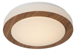 DIMY - fürdőszobai mennyezeti lámpa - Ø 28,6 cm - 1x12W 3000K - IP21 - touch dimmer - natúr