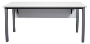 ALB-A160-FE fémlábas íróasztal szoknyatakaróval (217982)